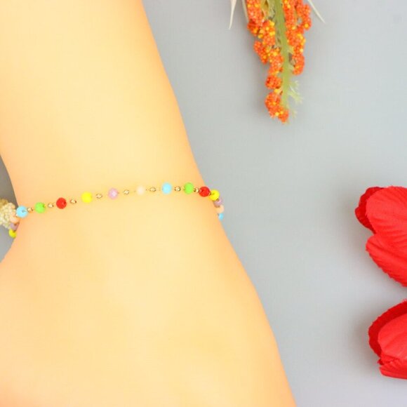 Handmade Anklet – A Stylish Choice for Women, Thoughtful Gift Idea, EVCH1502 - Picture 6 of 10